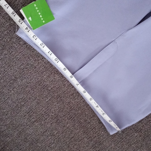 🆕️ 🌴VTG/RARE Lilly Pulitzer🌴 - Purple/Blue Stretch Cropped Pant - Picture 8 of 11